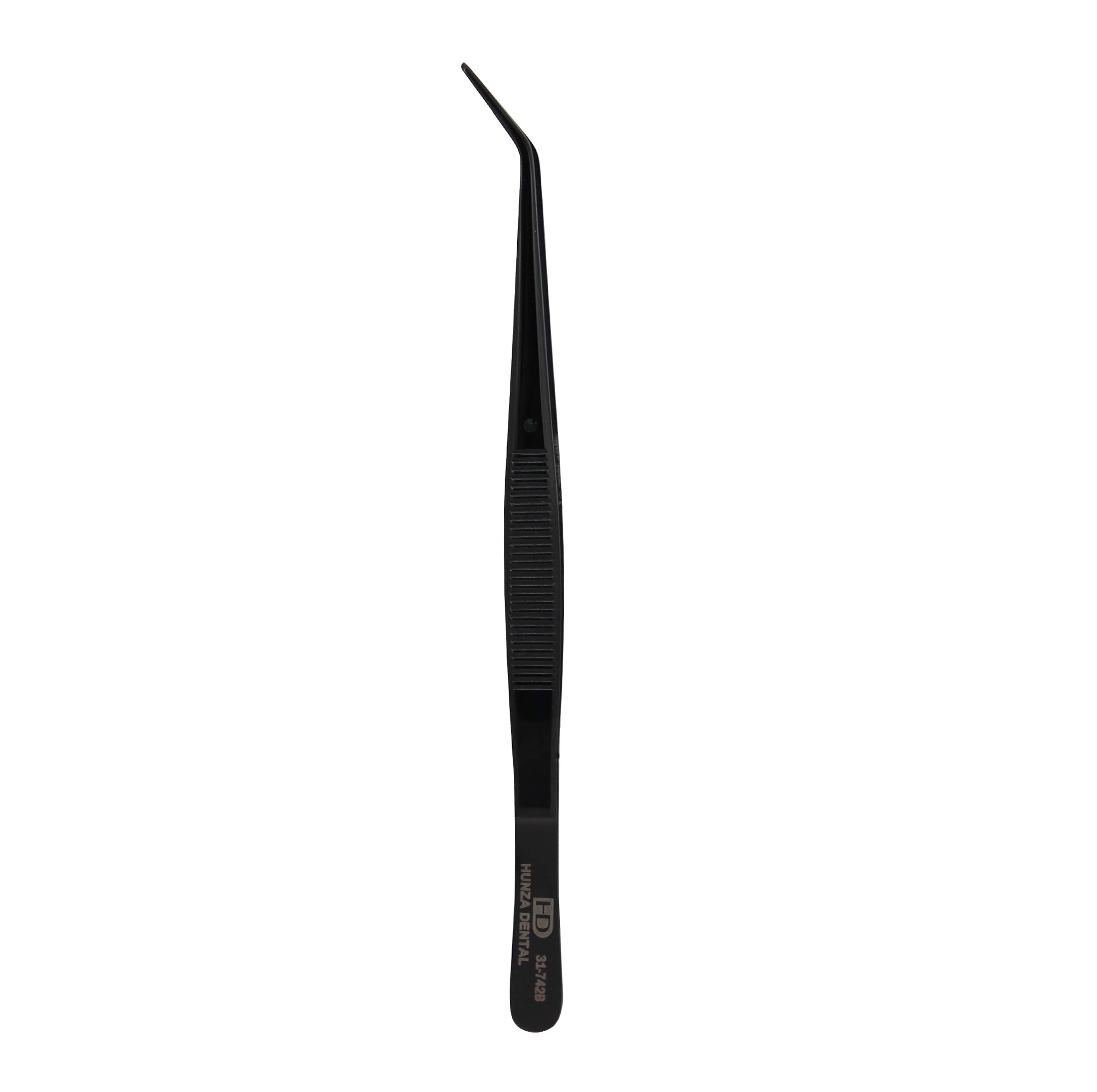 Black Titanium Cotton Pliers – Hunza Dental